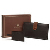 Classic travel Wallet with Luggage Tag