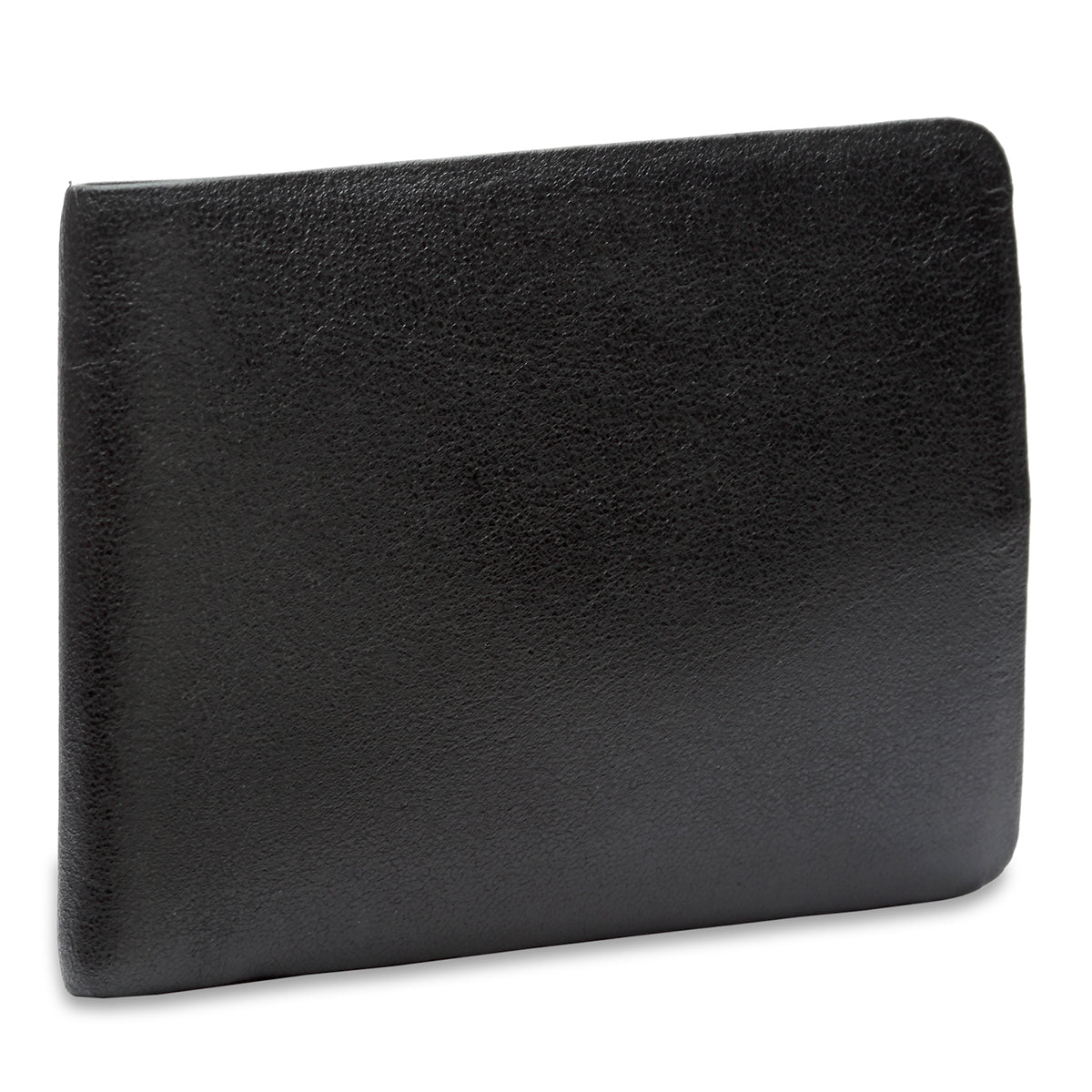 Mens' Soft Bi Fold Wallet - Black