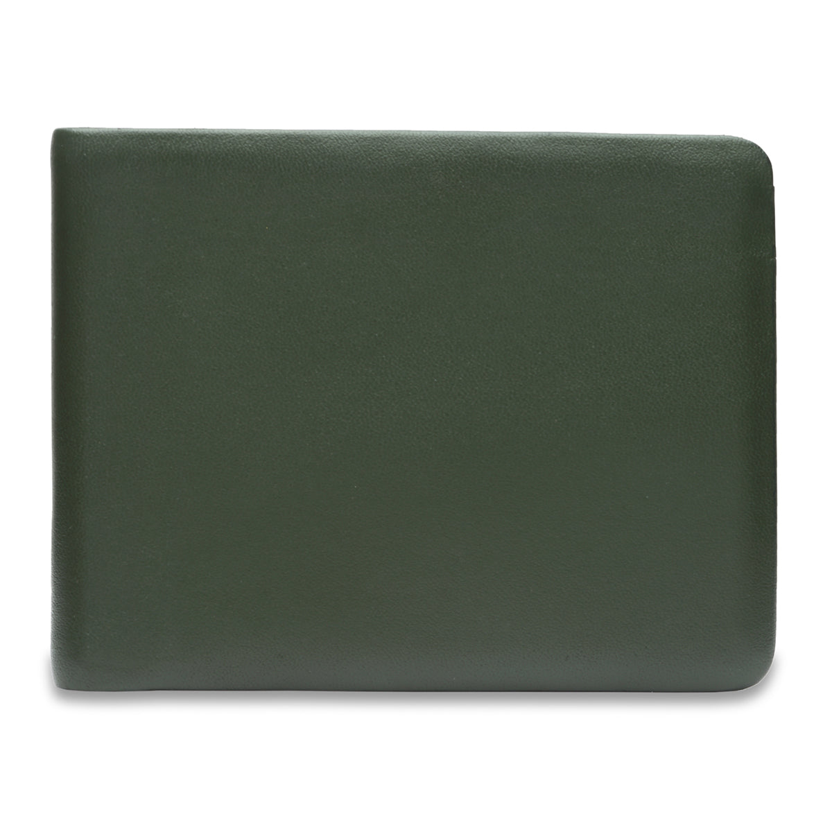 Mens Bi Fold Wallet - Olive Green