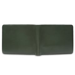 Mens Bi Fold Wallet - Olive Green