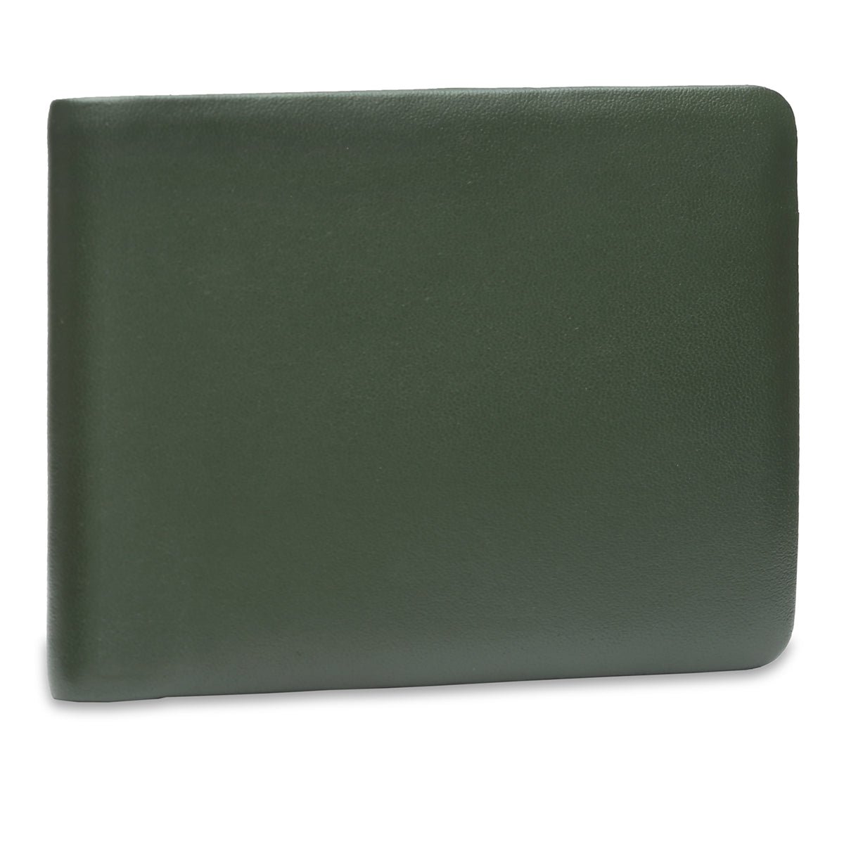 Mens Bi Fold Wallet - Olive Green