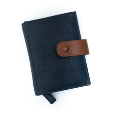 Jet Setter Travel Wallet - Navy Blue