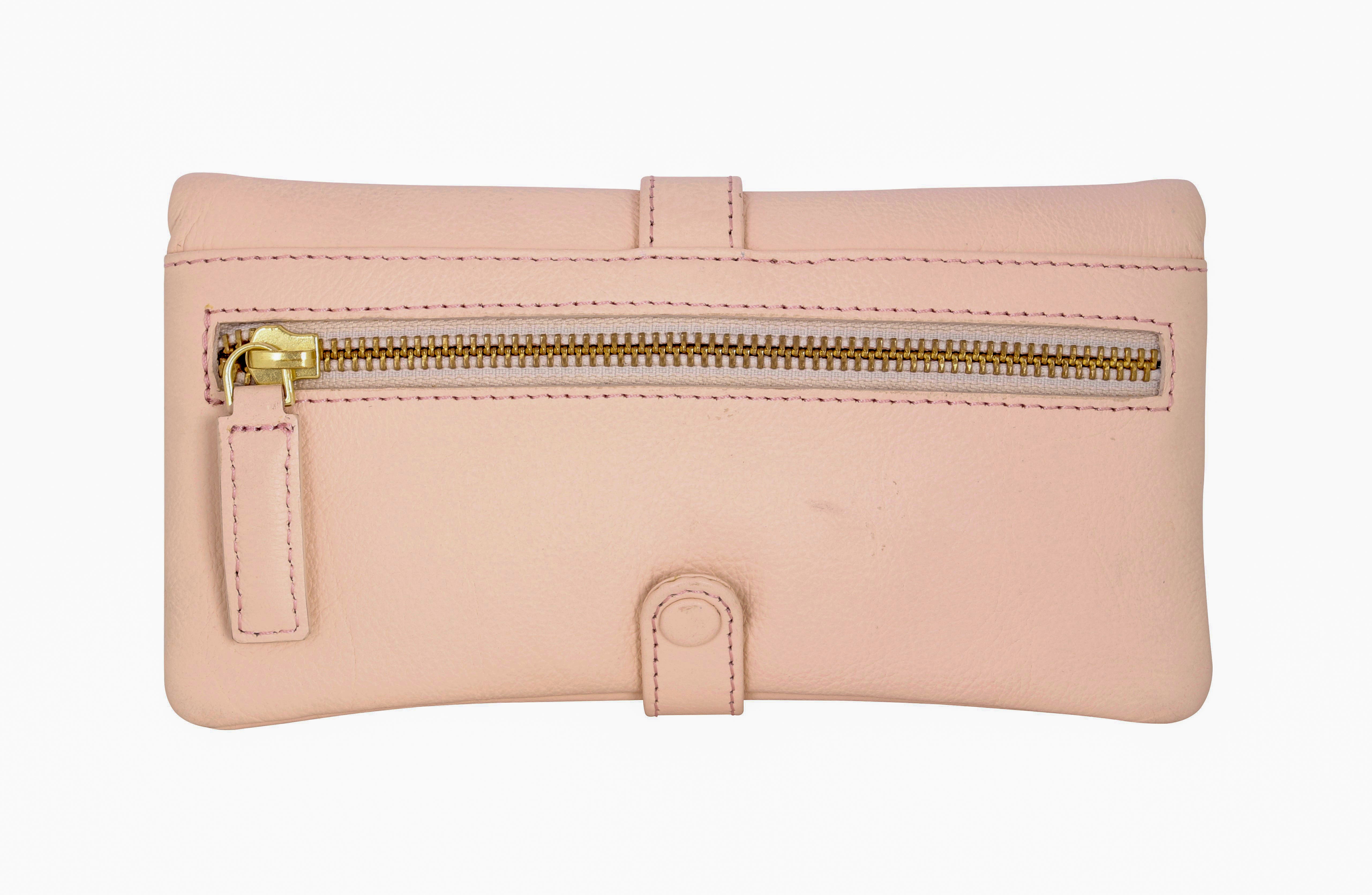 Powder Pink Wallets Ladies Soft Wallet – The Leather Story