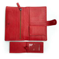 Classic travel Wallet with Luggage Tag