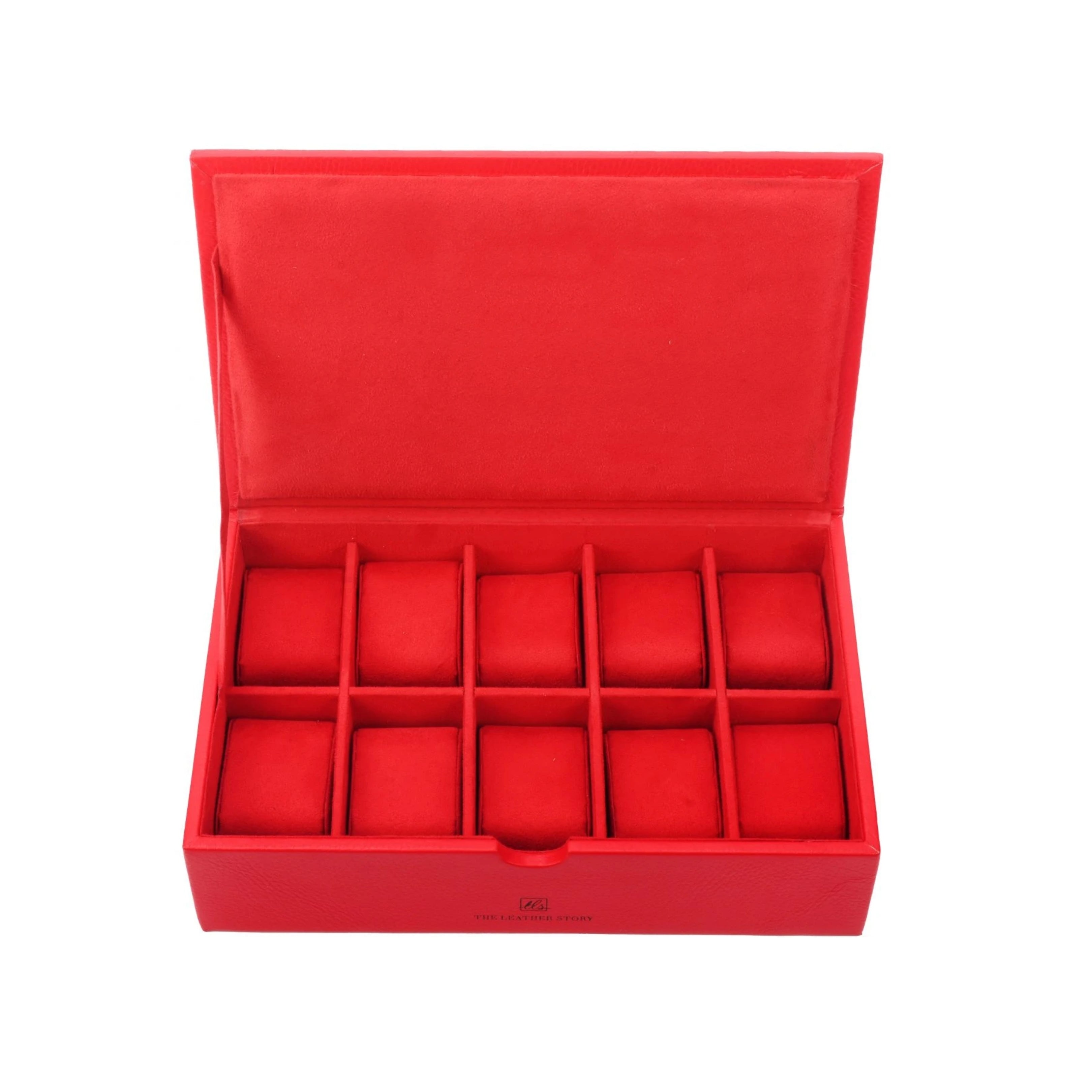 Classic Watch Box - Scarlet Red