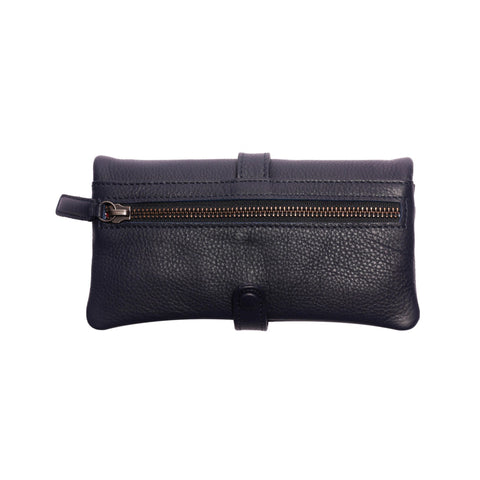 Ladies Soft Wallet - Navy