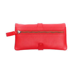 Ladies Soft Wallet - Scarlet Red