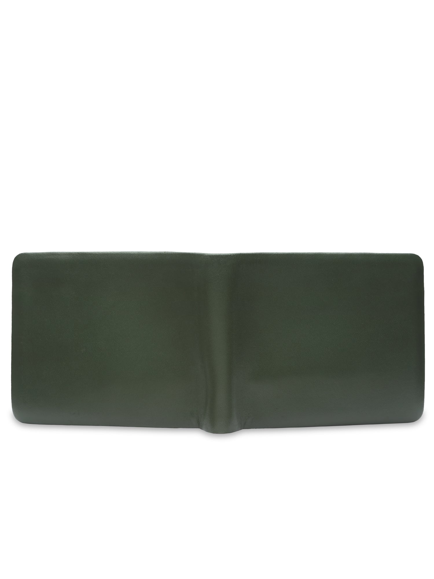 Mens Bi Fold Wallet - Olive Green