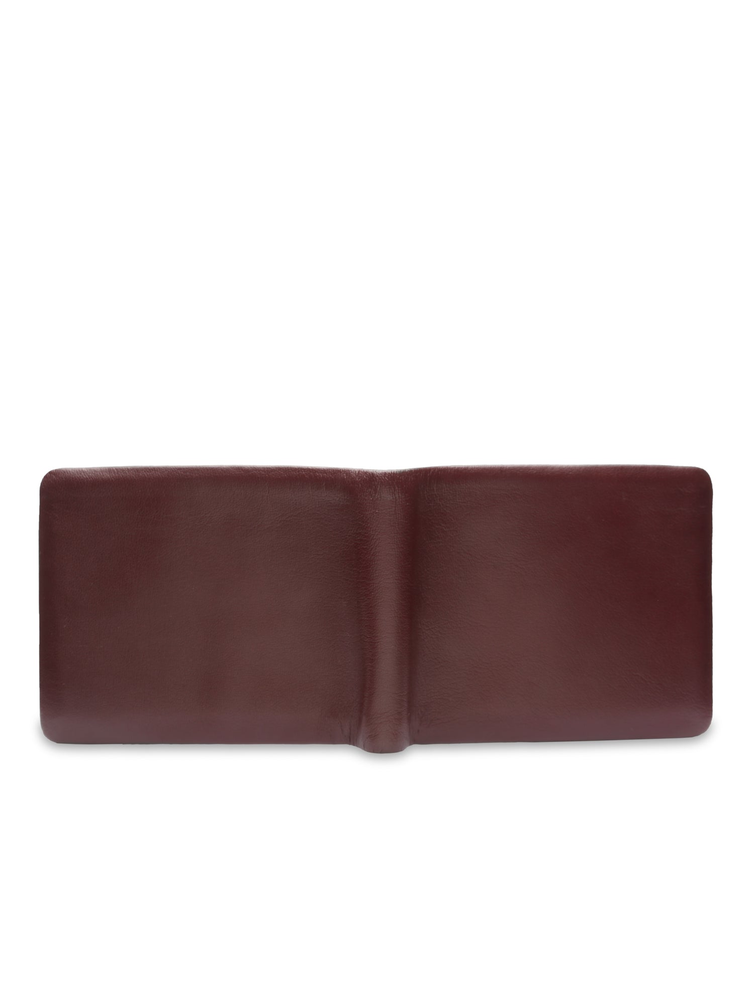Mens' Bi Fold Soft Wallet - Cherry Brown