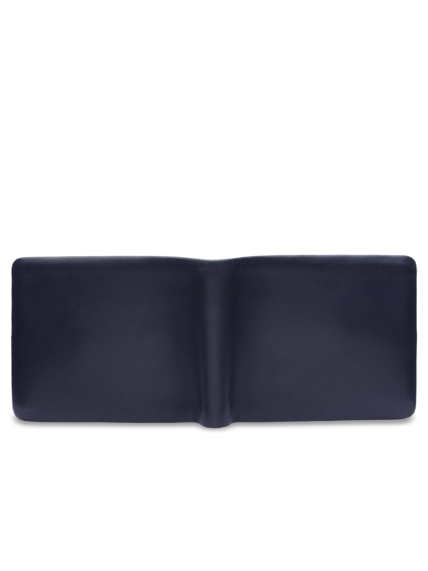 Mens' Soft Bi Fold Wallet - Navy Blue