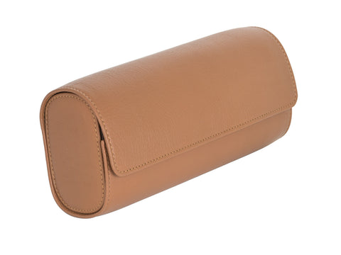 Travellers watch roll box - Tan