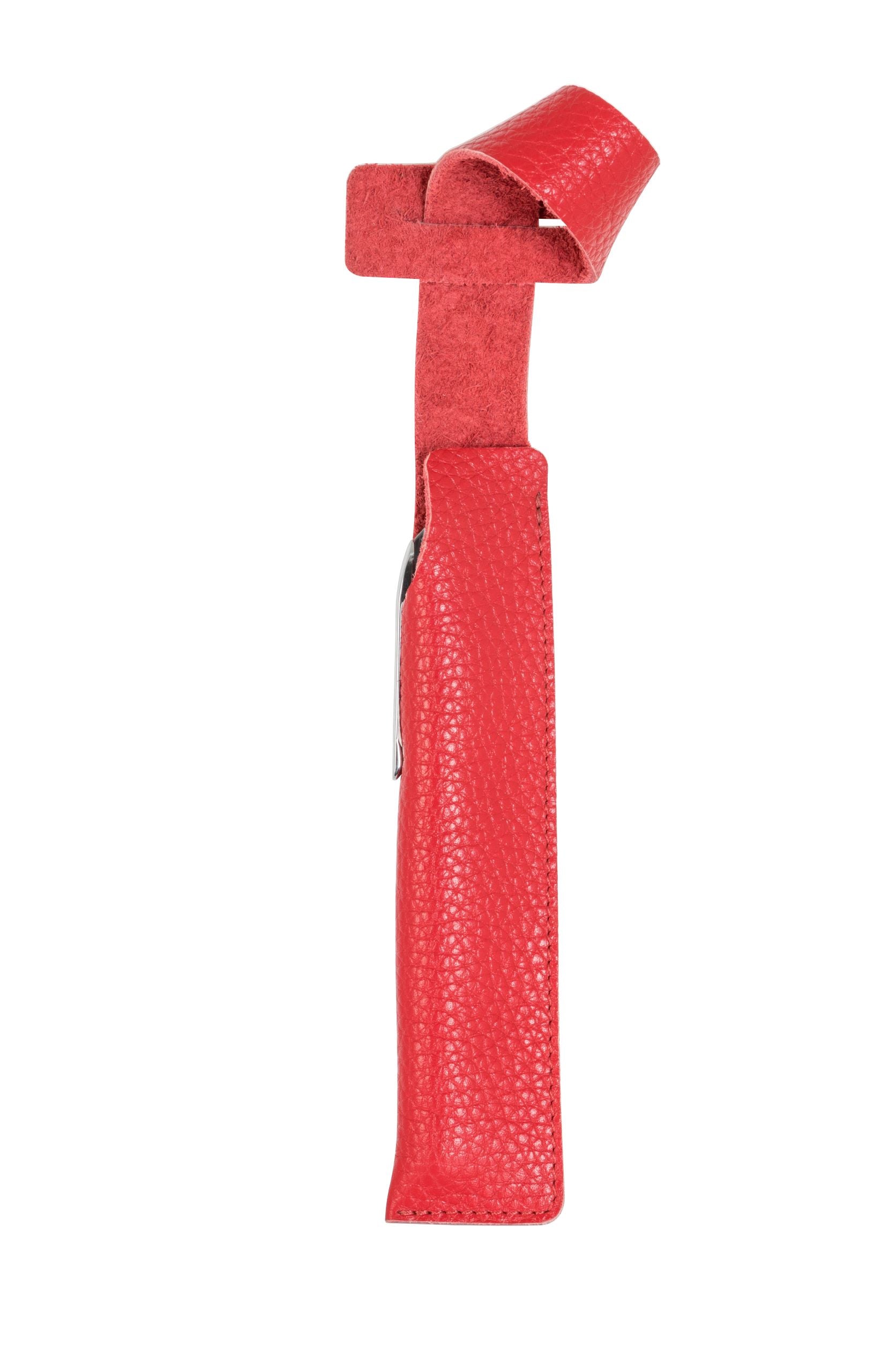 Pen Sleeve, Bag Charm - Scarlet Red