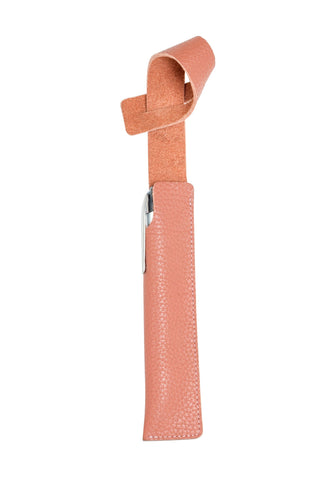Pen Sleeve Bag Charm- Blush