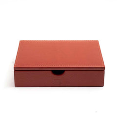 Dapper Cuff Link Box - Tangerine