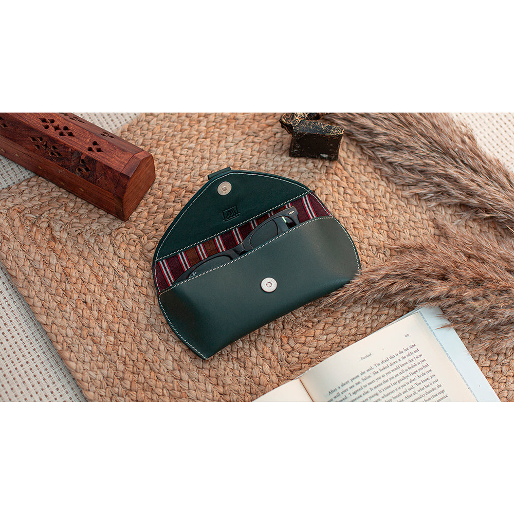 Suave Sunglass Case - Kavalan Green
