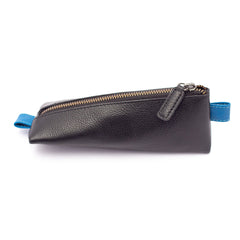 Chic Pencil Case- Black/Blue