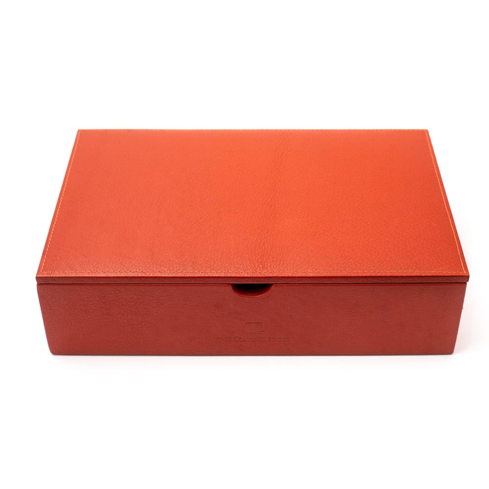 Classic Watch Box - Tangerine